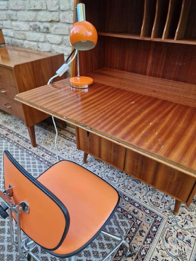 Vintažinė mid century stalo lempa - nuotraukos Nr. 13