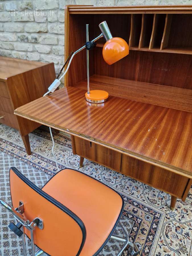 Vintažinė mid century stalo lempa - nuotraukos Nr. 14