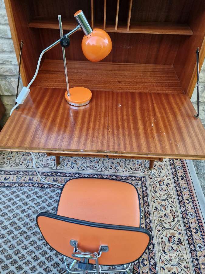 Vintažinė mid century stalo lempa - nuotraukos Nr. 18