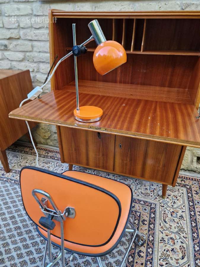 Vintažinė mid century stalo lempa - nuotraukos Nr. 20