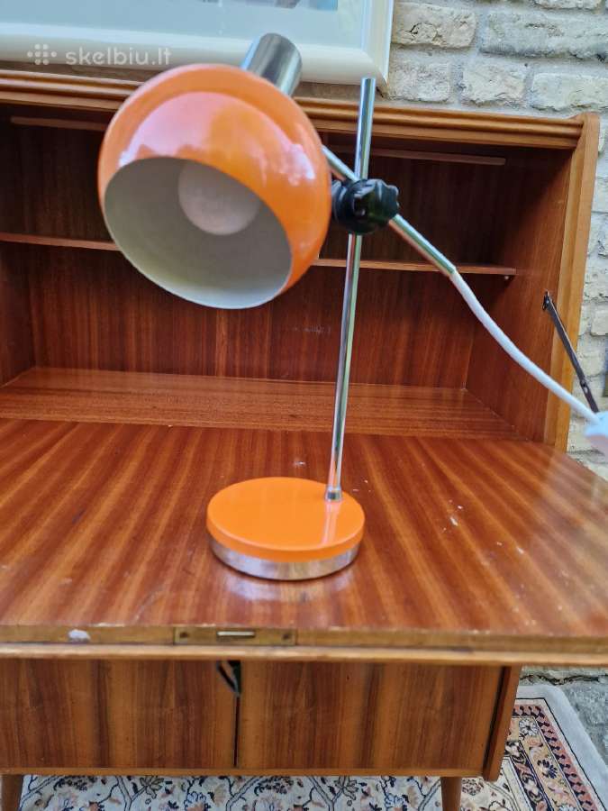 Vintažinė mid century stalo lempa - nuotraukos Nr. 22