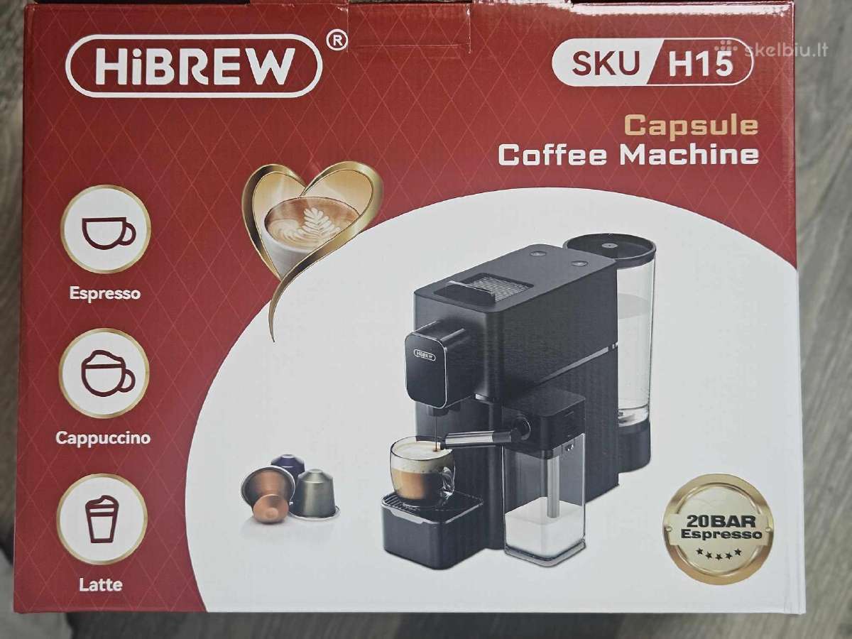 Hibrew Nes Capsule Coffee Machine H15 - nuotraukos Nr. 7