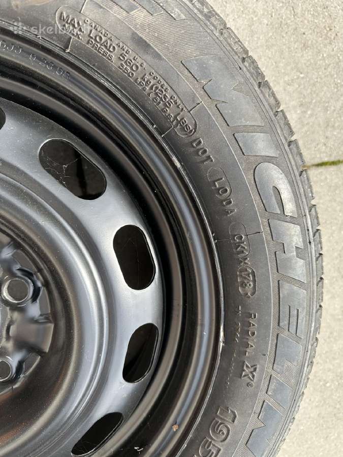 Michelin 195/60 R15 88v su ratlankiu Šiauliuose - nuotraukos Nr. 2