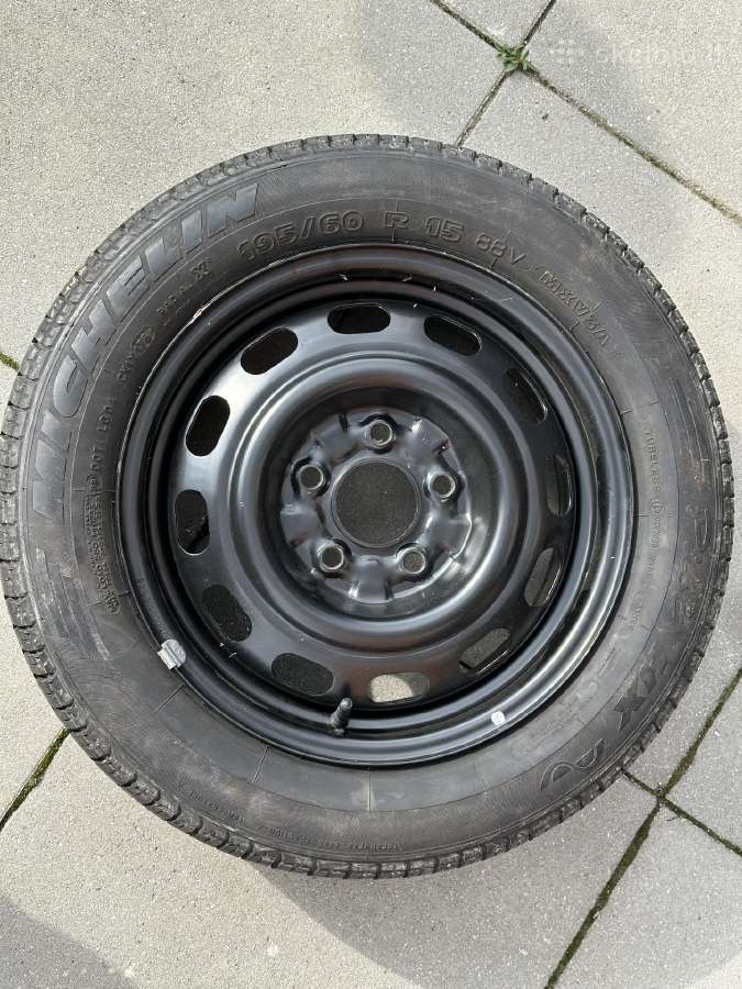 Michelin 195/60 R15 88v su ratlankiu Šiauliuose - nuotraukos Nr. 4