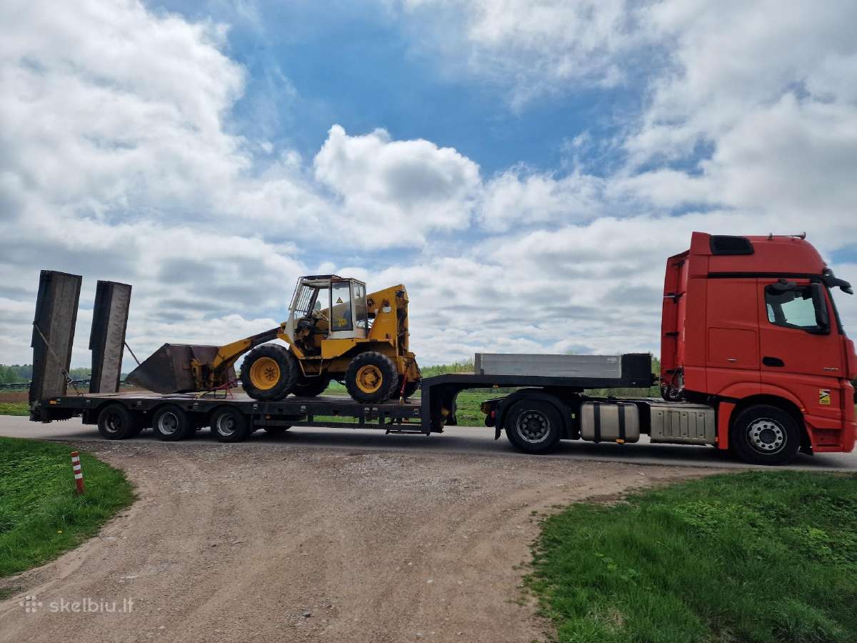 Negabaritinių krovinių transportavimas, tralas - nuotraukos Nr. 3