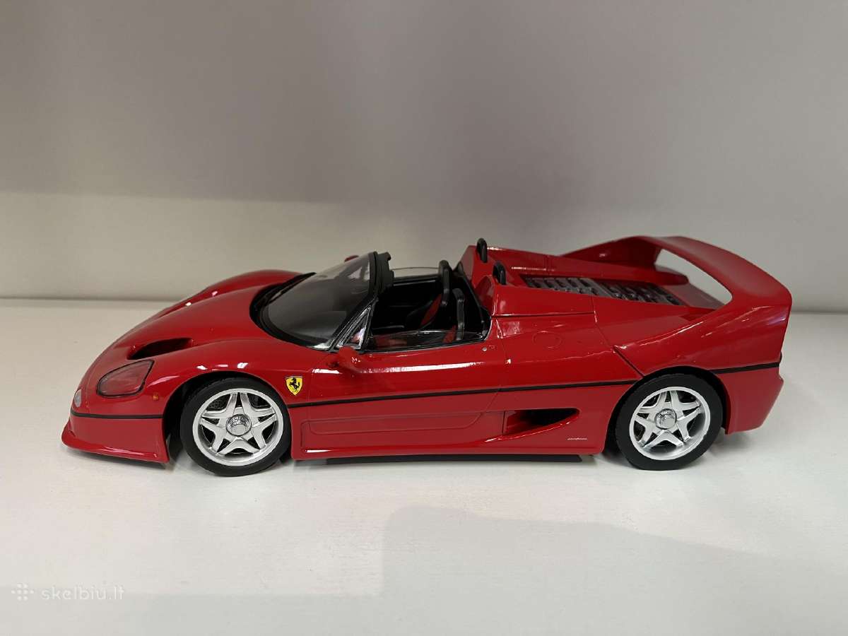 Kolekciniai modeliukai-ferrari F50 1:18 - nuotraukos Nr. 2