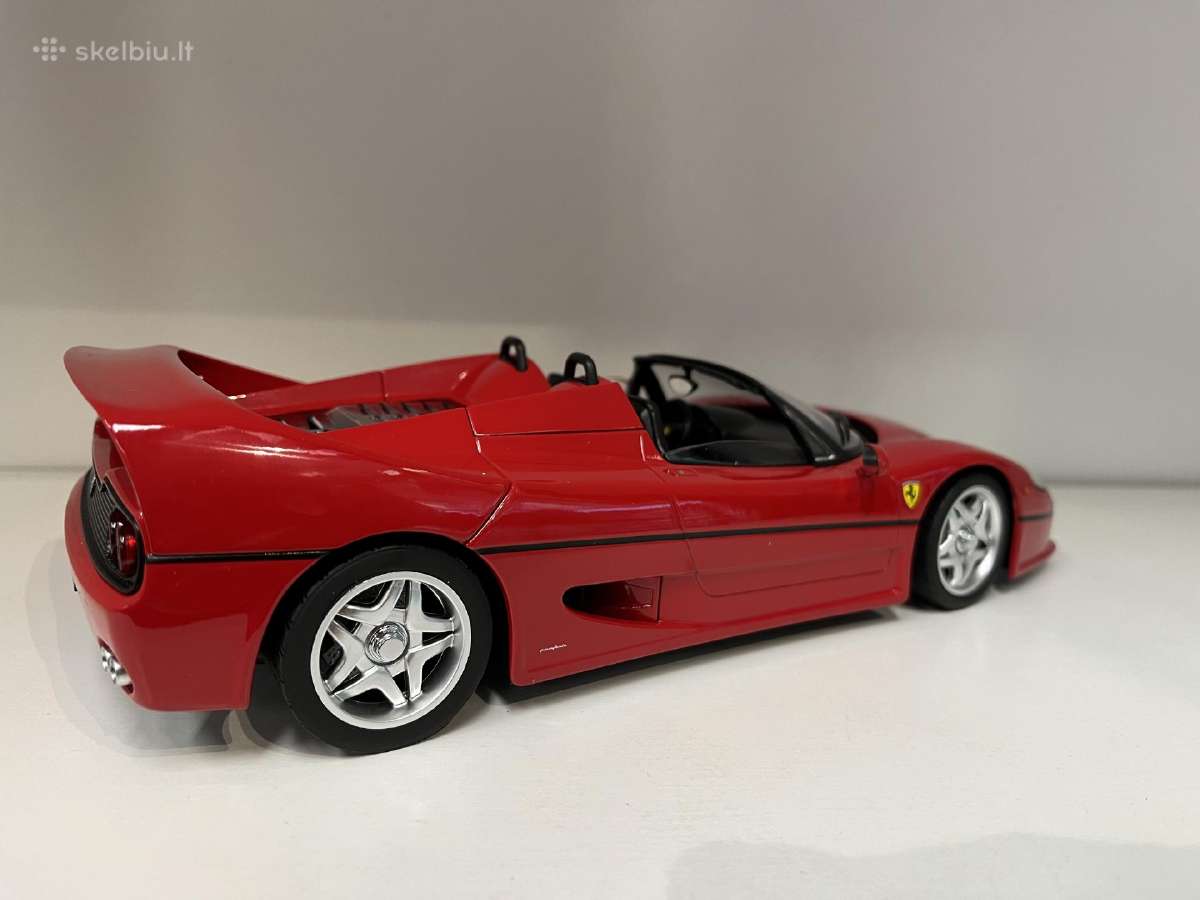 Kolekciniai modeliukai-ferrari F50 1:18 - nuotraukos Nr. 4