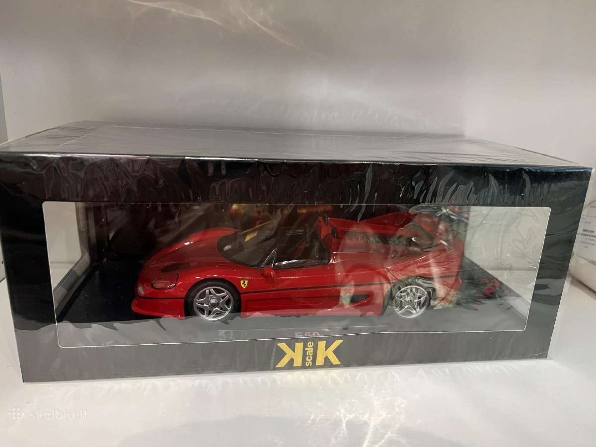 Kolekciniai modeliukai-ferrari F50 1:18 - nuotraukos Nr. 6
