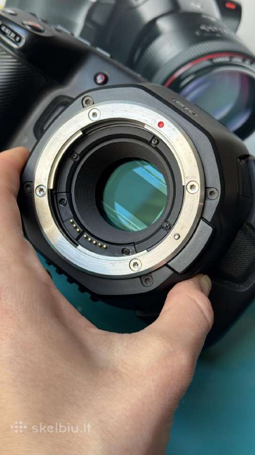 Blackmagic Pocket Cinema Camera 6k + Davinci - nuotraukos Nr. 4