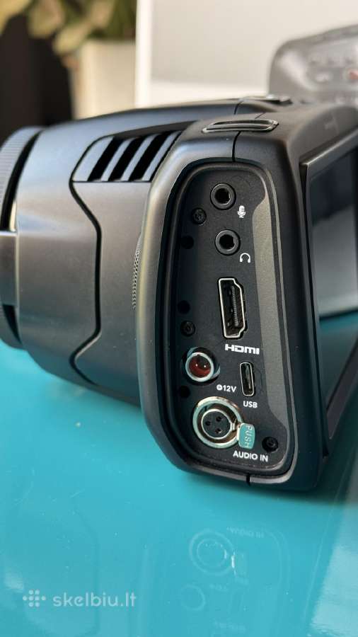 Blackmagic Pocket Cinema Camera 6k + Davinci - nuotraukos Nr. 5