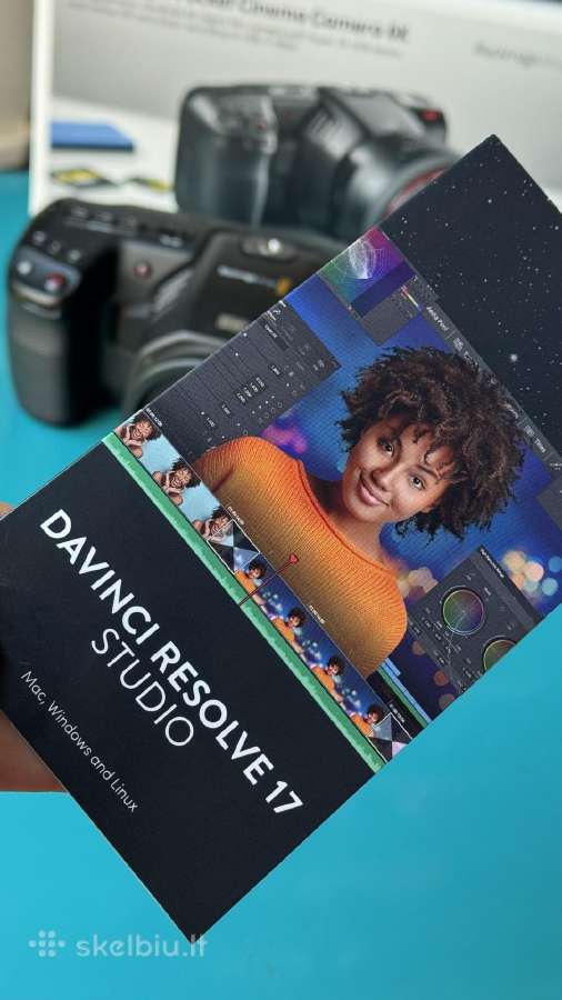 Blackmagic Pocket Cinema Camera 6k + Davinci - nuotraukos Nr. 6