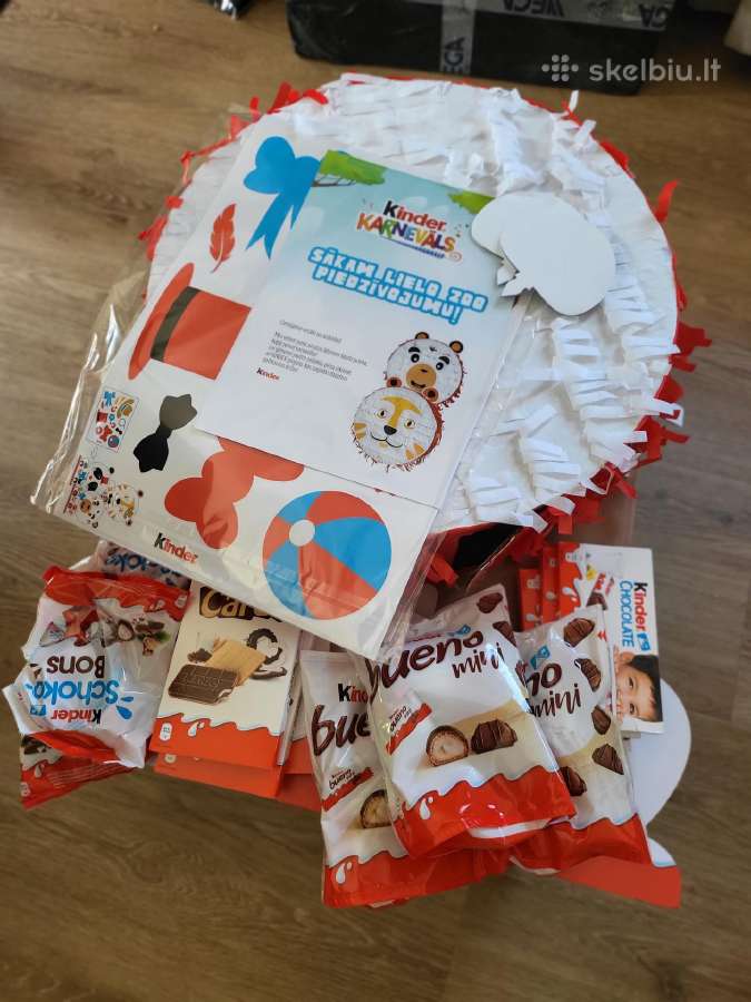 Kinder Pinjata (Pilna Kinder brangių saldainių)
