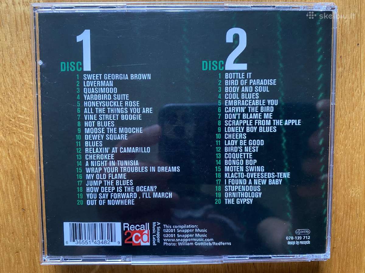 Originalus Charlie Parker – Bird Of Paradise 2 XCd - nuotraukos Nr. 2