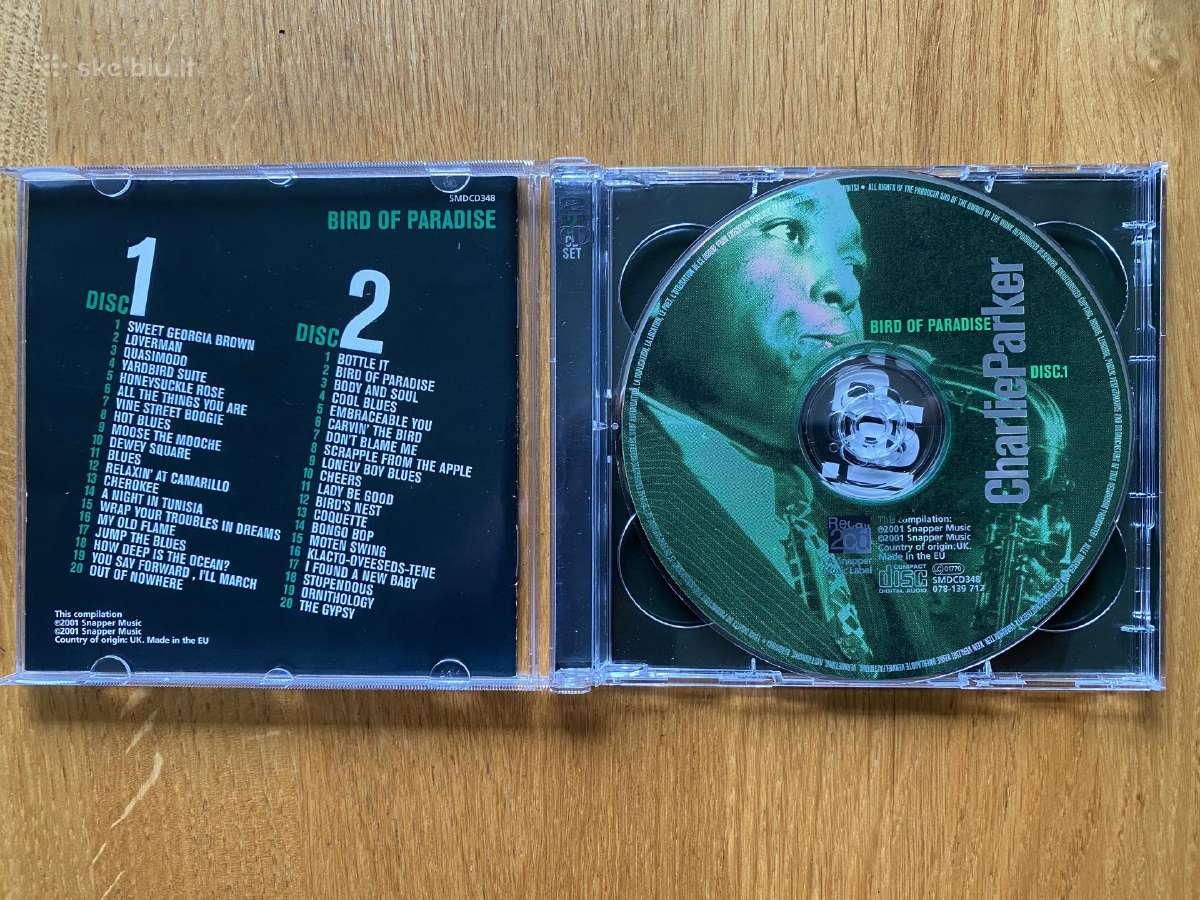 Originalus Charlie Parker – Bird Of Paradise 2 XCd - nuotraukos Nr. 3