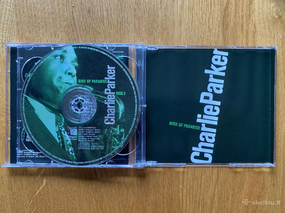 Originalus Charlie Parker – Bird Of Paradise 2 XCd - nuotraukos Nr. 4