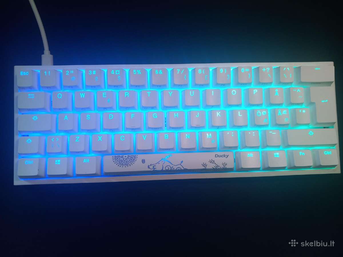 Ducky one 2 mini gaming keyboard/ klaviatura - nuotraukos Nr. 2