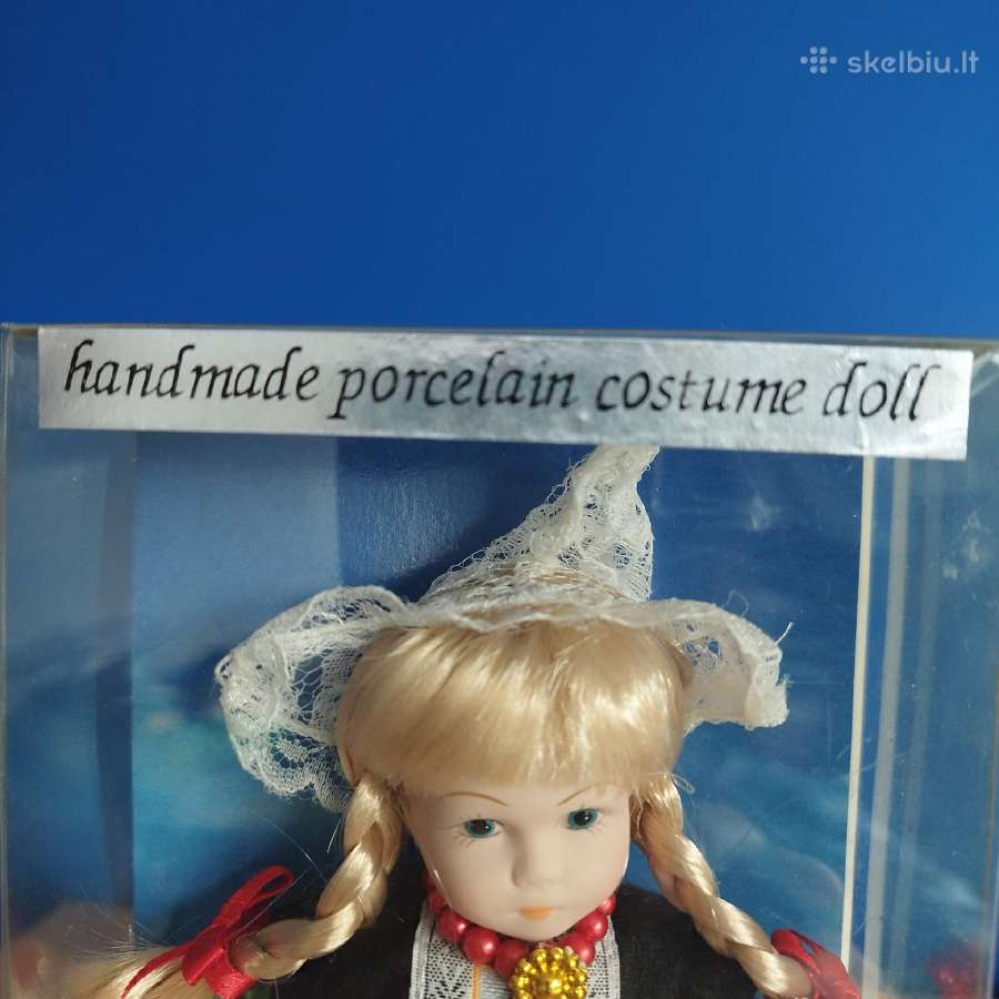 Kolekcinė porceliano lėlė - nuotraukos Nr. 4