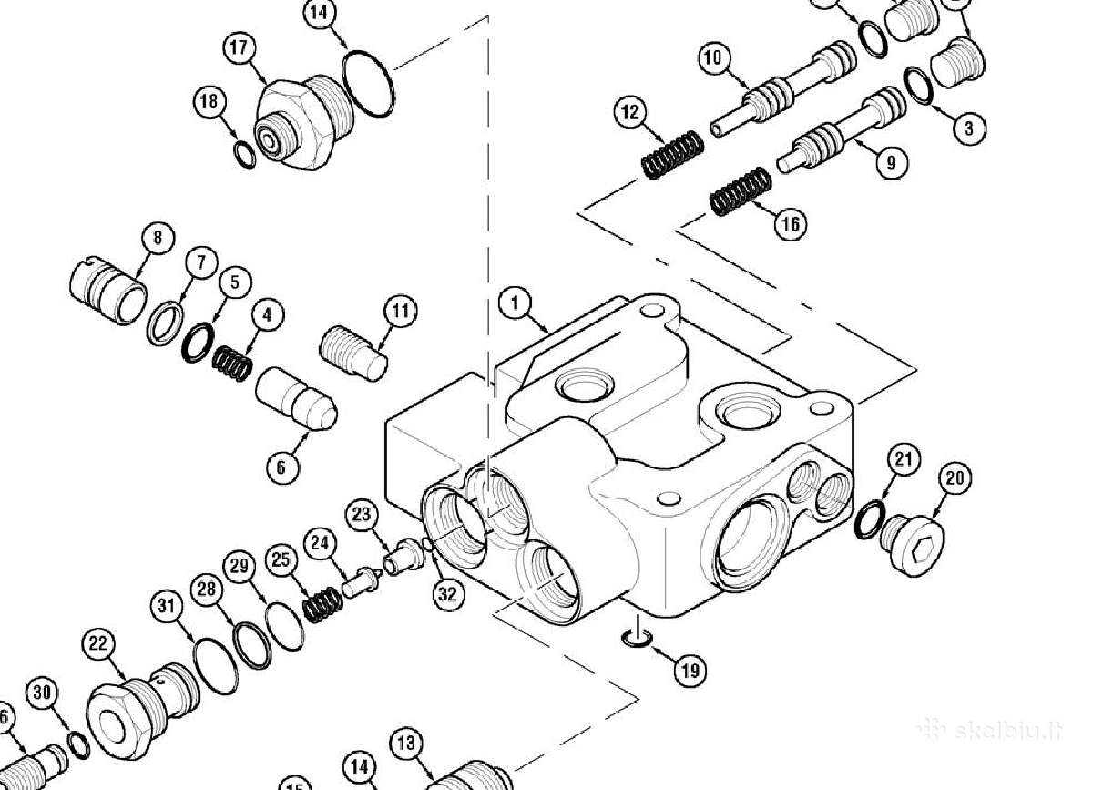Siurblys 1-32-575-300, 82001471, 175642a6 - nuotraukos Nr. 3
