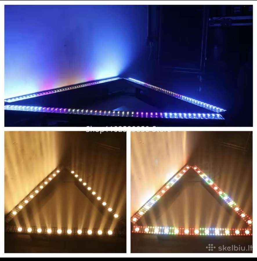 Yuer LED Bar 12x3w Rgbw 100w - nuotraukos Nr. 3
