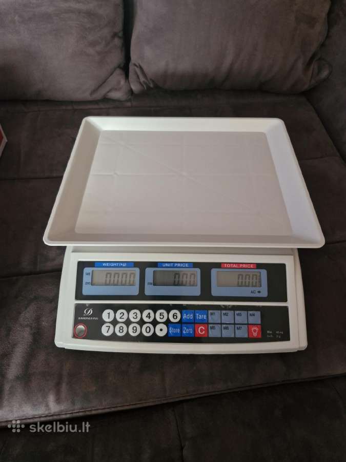 Maistinės svarstyklės 40kg
