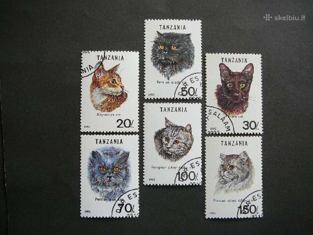 Kates Tanzanija 1992 antsp. tnz449