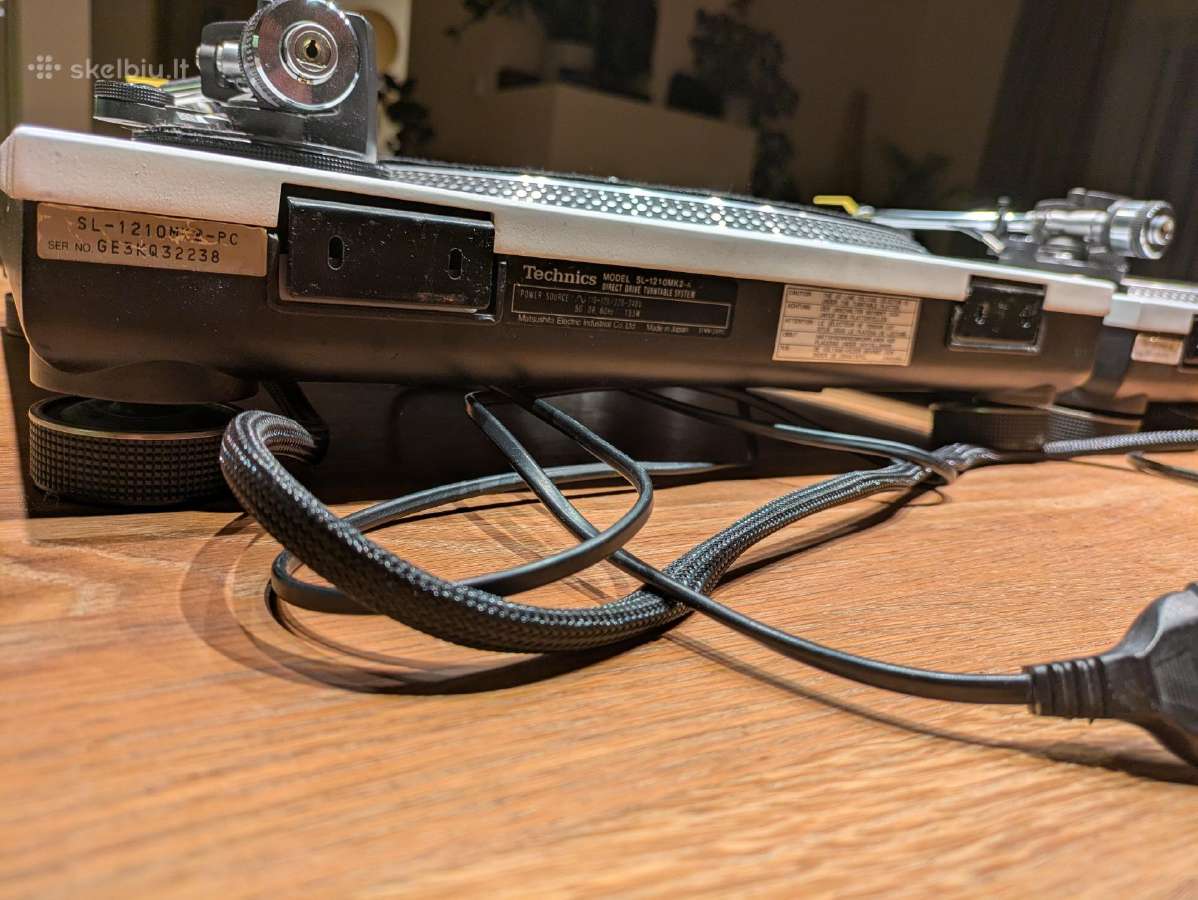 Technics SL 1210 Mk2 - 2 vnt su Ortofon Concorde - nuotraukos Nr. 5