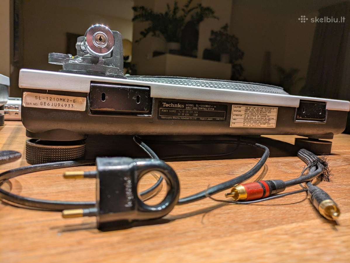 Technics SL 1210 Mk2 - 2 vnt su Ortofon Concorde - nuotraukos Nr. 6