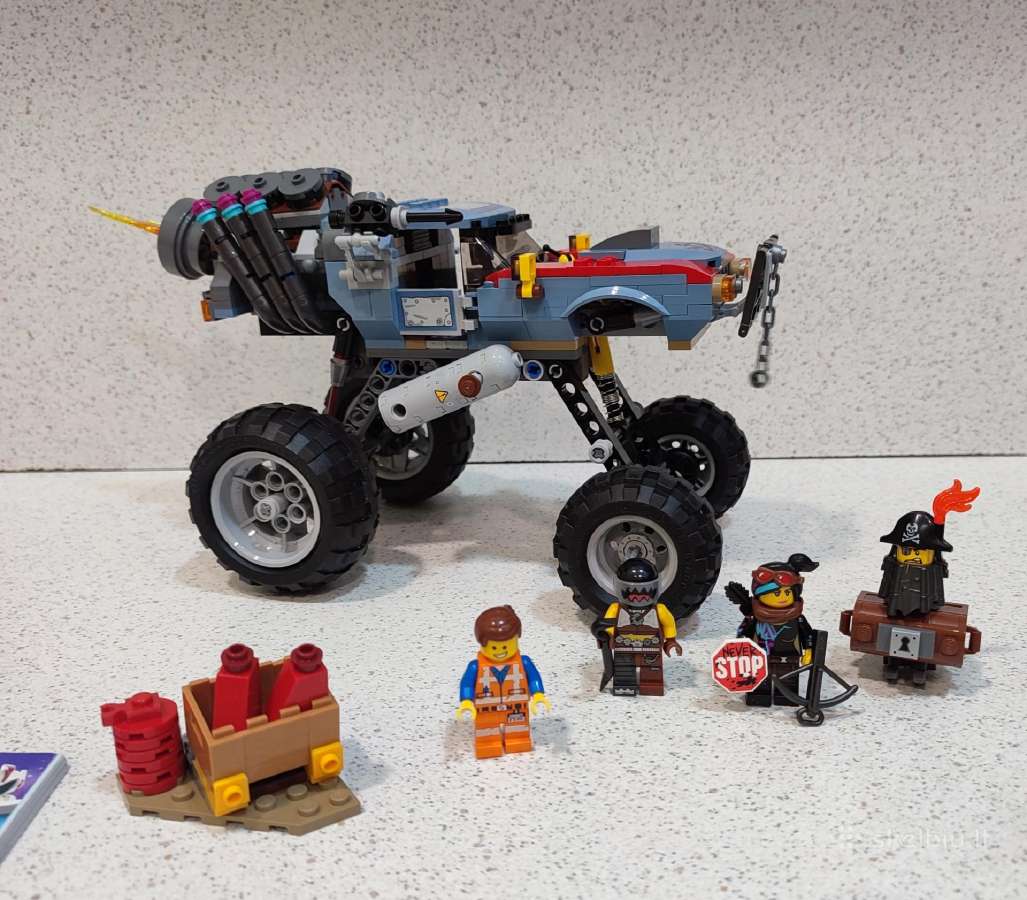 Lego Movie 70829 Emeto ir Liusės pabėgimo bagis - nuotraukos Nr. 4