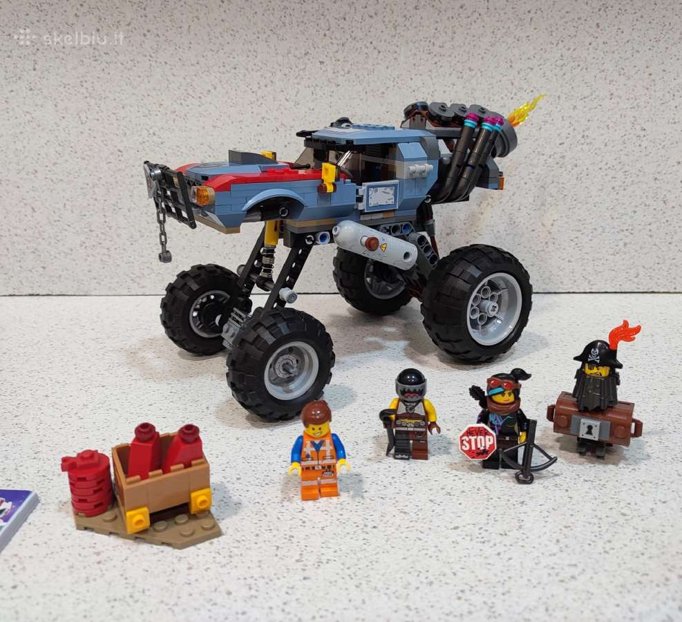 Lego Movie 70829 Emeto ir Liusės pabėgimo bagis - nuotraukos Nr. 2