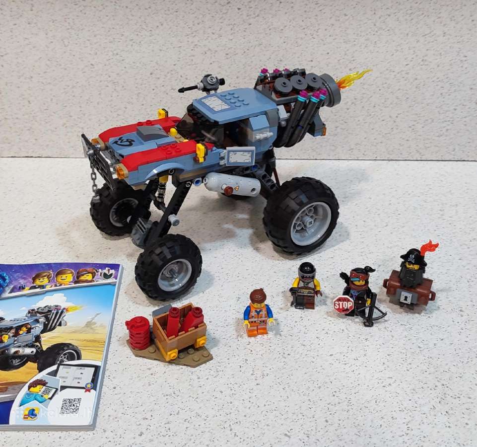 Lego Movie 70829 Emeto ir Liusės pabėgimo bagis - nuotraukos Nr. 3