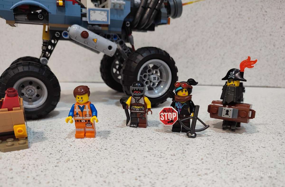 Lego Movie 70829 Emeto ir Liusės pabėgimo bagis - nuotraukos Nr. 5