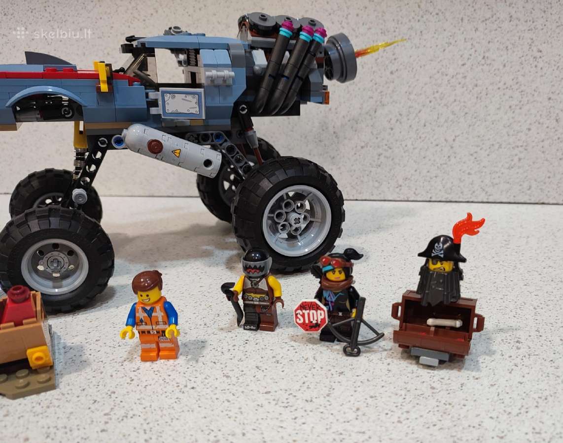 Lego Movie 70829 Emeto ir Liusės pabėgimo bagis - nuotraukos Nr. 6