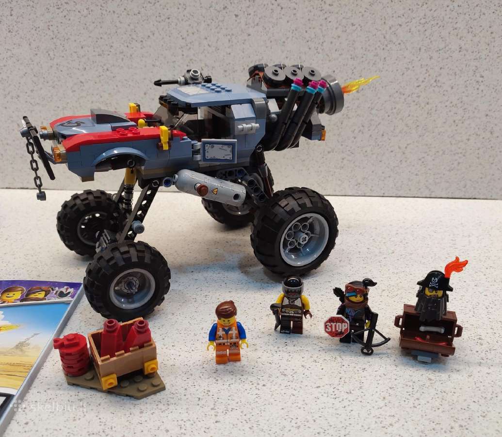 Lego Movie 70829 Emeto ir Liusės pabėgimo bagis - nuotraukos Nr. 7