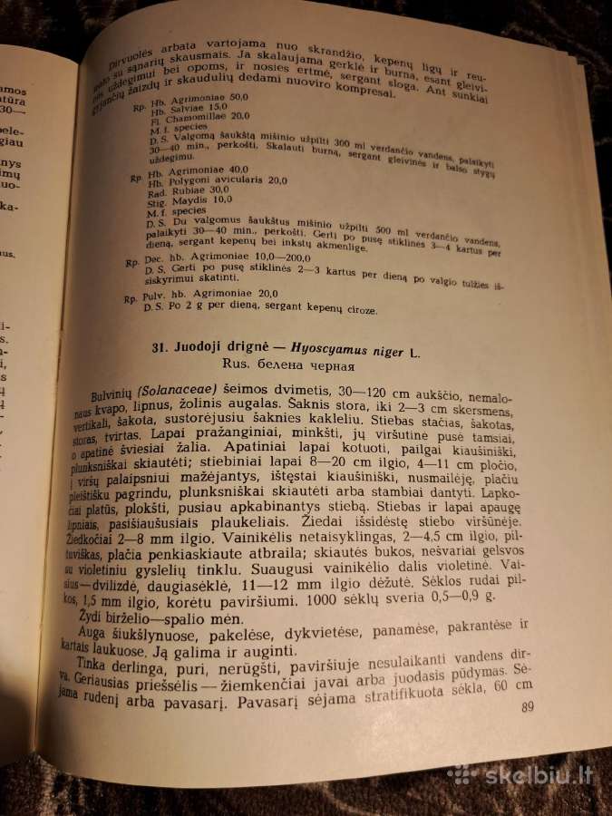 Knyga vaistiniai augalai - nuotraukos Nr. 2