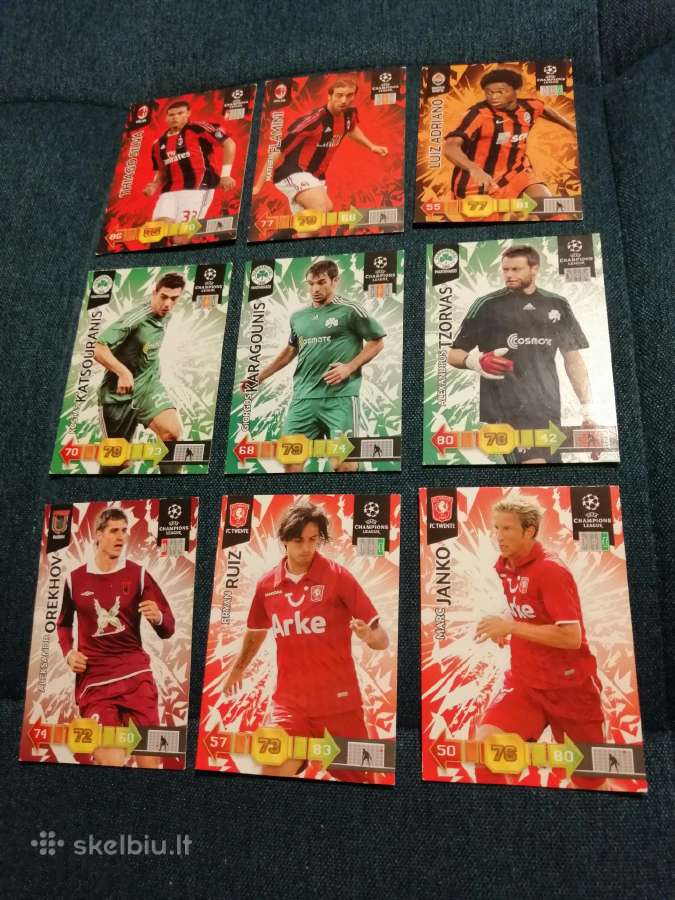 Uefa Čempionų lygos 2010/2011 sezono kortelės - nuotraukos Nr. 2