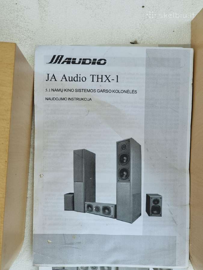 Naujas Ja audio Thx-1-c kolonėlių komplektas - nuotraukos Nr. 21