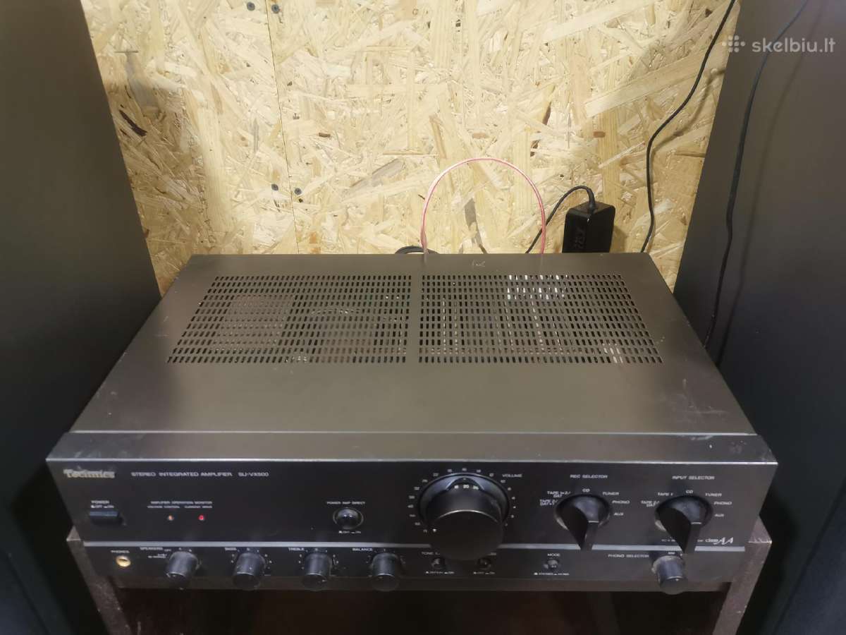 Technics su vx-500 stiprintuvas - nuotraukos Nr. 2