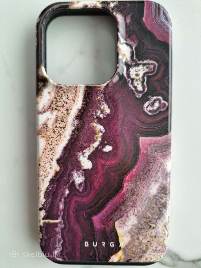 Burga dėklas iPhone 14 Pro telefonui