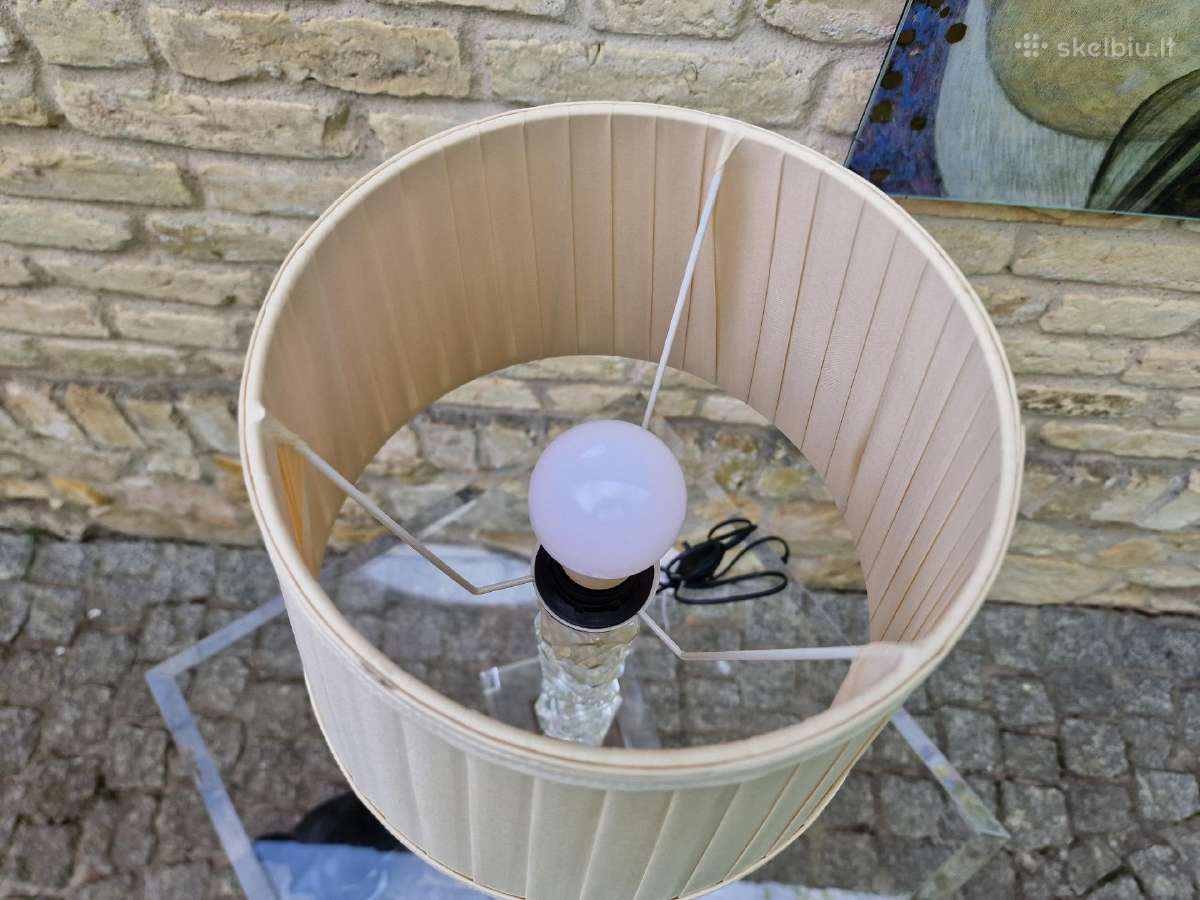 Vintažinė mid century poliakrilo stalo lempa - nuotraukos Nr. 6