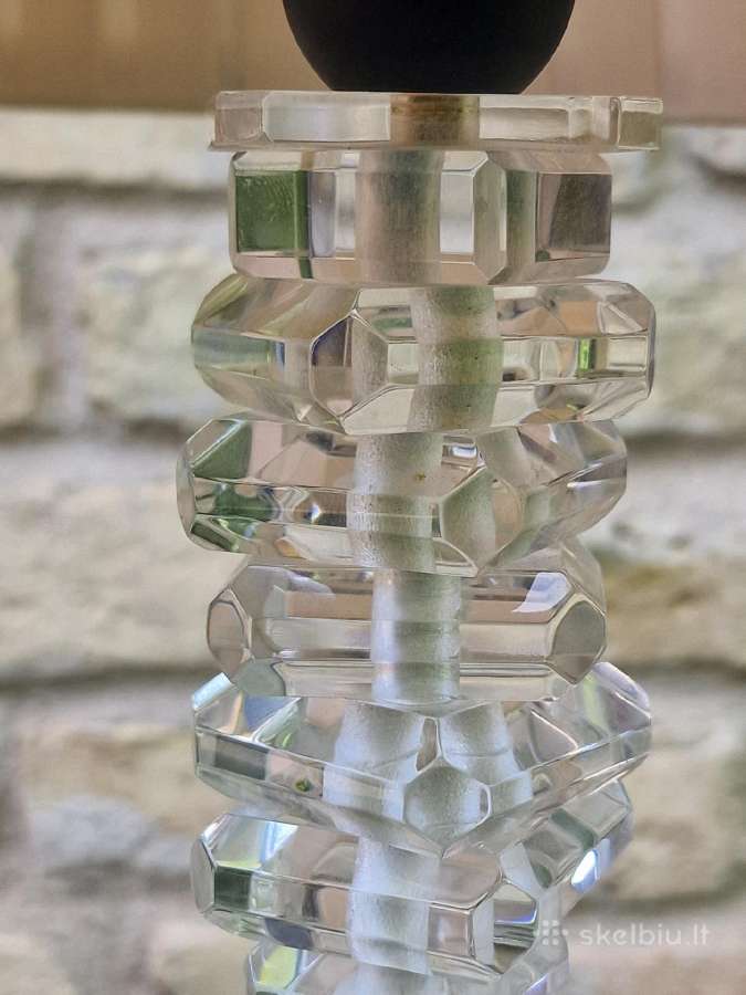 Vintažinė mid century poliakrilo stalo lempa - nuotraukos Nr. 16
