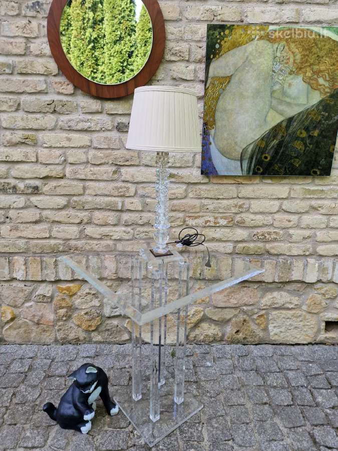 Vintažinė mid century poliakrilo stalo lempa - nuotraukos Nr. 24