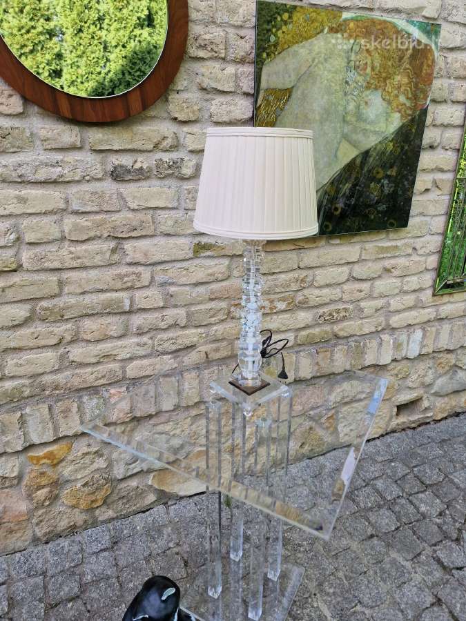 Vintažinė mid century poliakrilo stalo lempa - nuotraukos Nr. 26