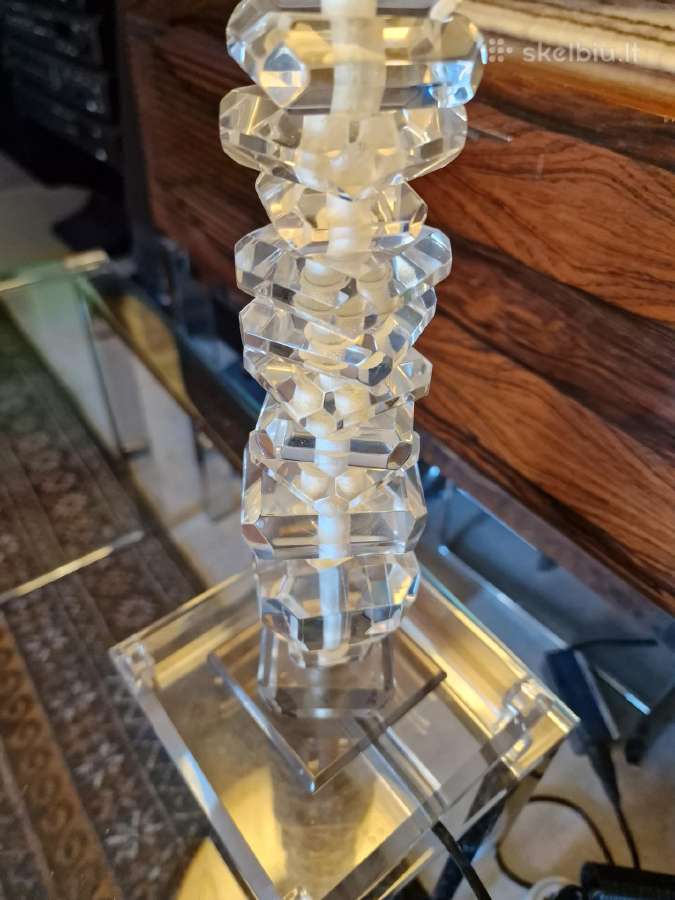 Vintažinė mid century poliakrilo stalo lempa - nuotraukos Nr. 30