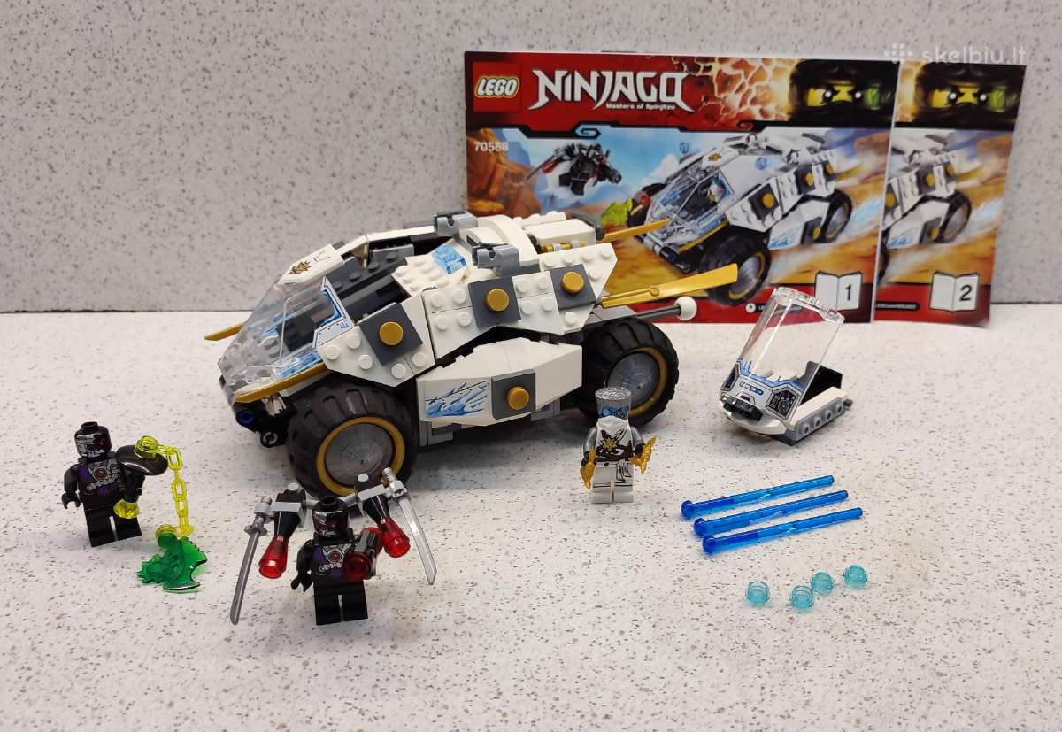 Lego Ninjago 70588 Titaninio Nindzės automobilis