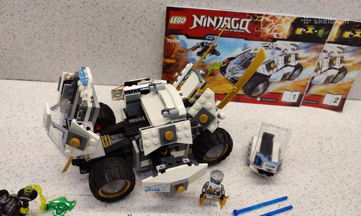 Lego Ninjago 70588 Titaninio Nindzės automobilis - nuotraukos Nr. 4