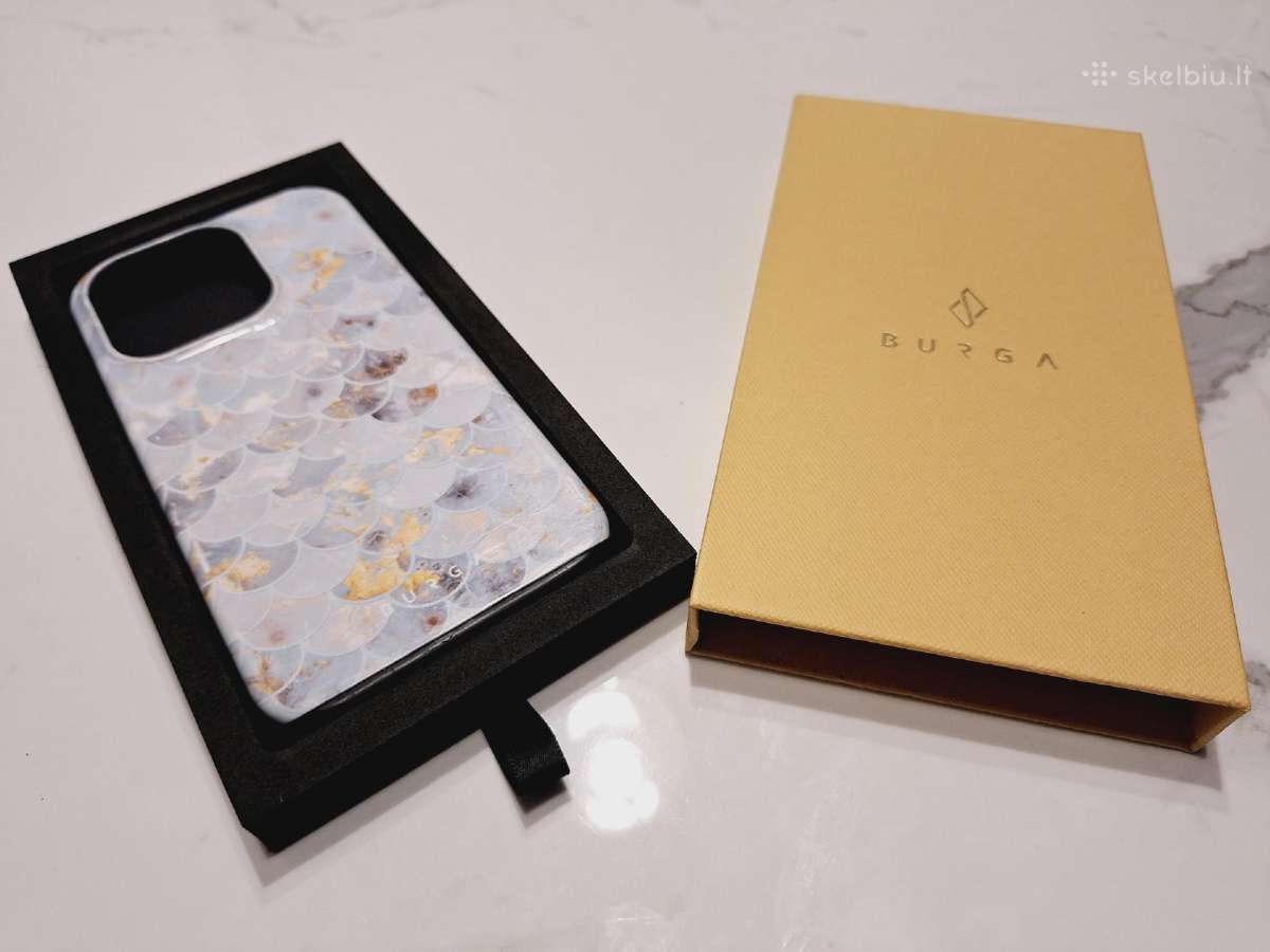 Burga dėklas iPhone 14 Pro telefonui