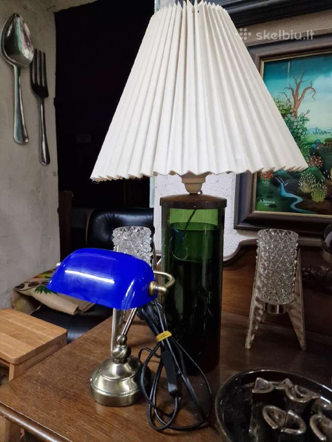 Vintažiniai mid century šviestuvai ir lempos