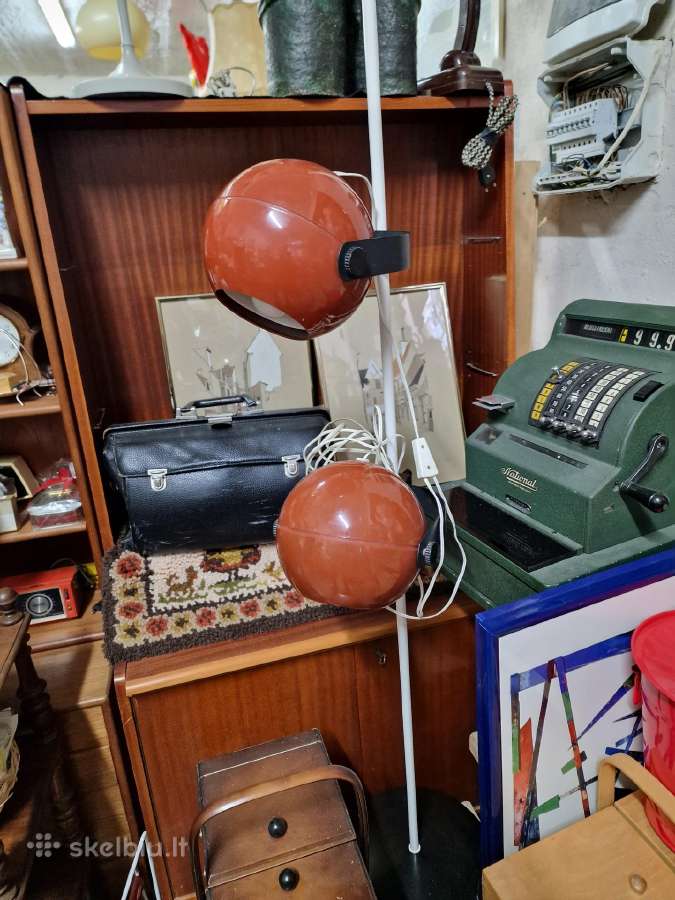 Vintažiniai mid century šviestuvai ir lempos - nuotraukos Nr. 10
