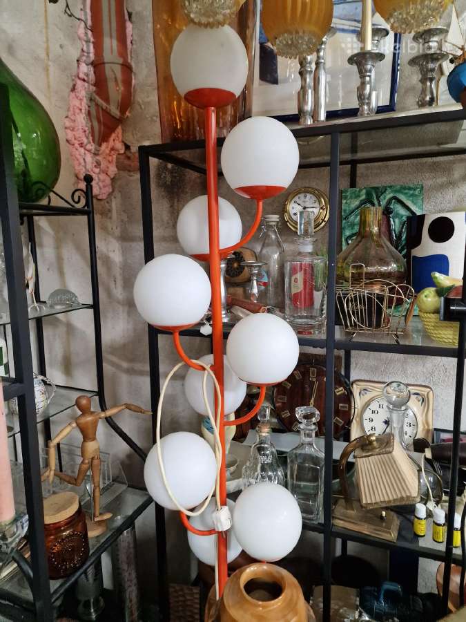Vintažiniai mid century šviestuvai ir lempos - nuotraukos Nr. 12