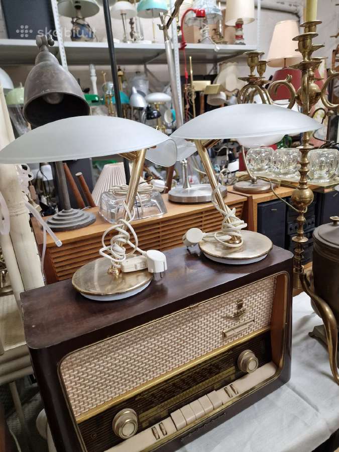 Vintažiniai mid century šviestuvai ir lempos - nuotraukos Nr. 14